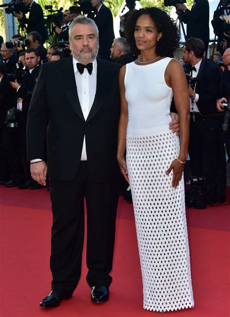 Photo Luc Besson et sa femme Virginie Silla Montée des marches du