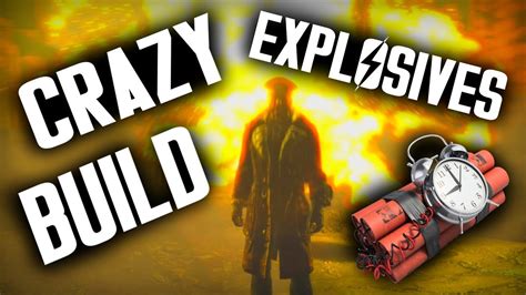 Fallout Builds The Lunatic Crazy Explosives Build Youtube