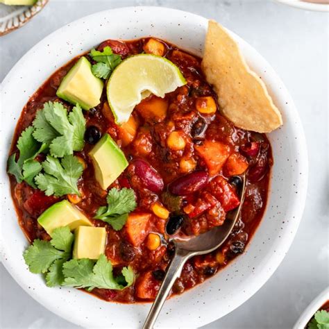 Actually The Best Vegetarian Chili Recipe Ever Ambitious Kitchen