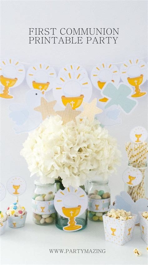 15 Girl First Communion Party Favors And Party Ideas Partymazing