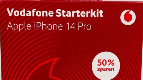 Apple Iphone 14 Plus Pro Max Starterkit Vodafone Youtube