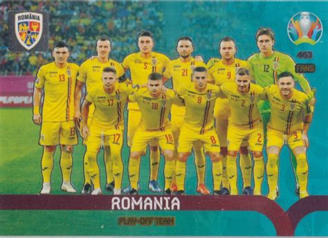 Uefa euro 2020 match schedule: Adrenalyn Euro 2020 - 463 - Romania - Play-Off Team