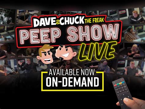 Peep Show Live 2020 Watch On Demand