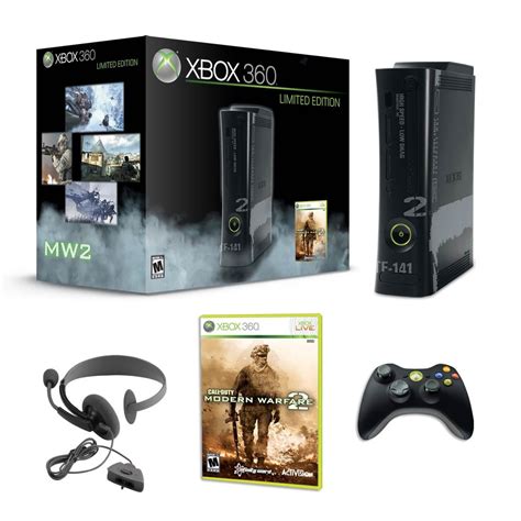 Xbox 360 Limited Edition Call Of Duty Modern Warfare 120gb Console