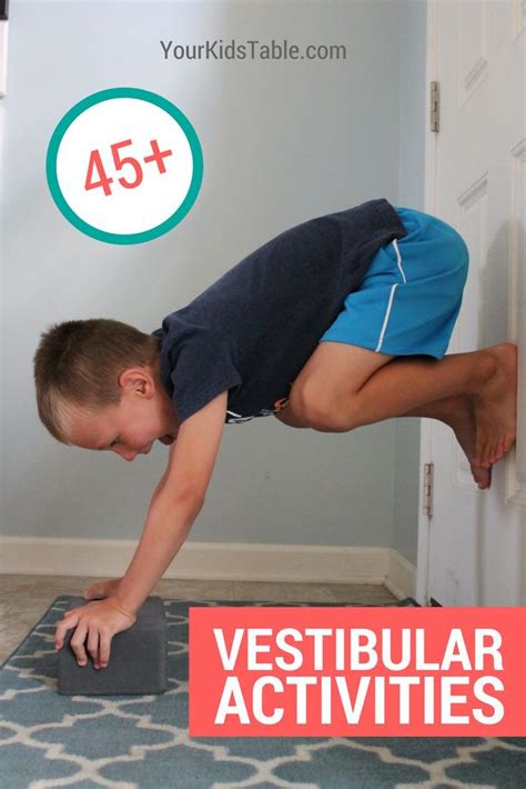 45 Vestibular Activities That Can Calm Soothe And Improve Attention
