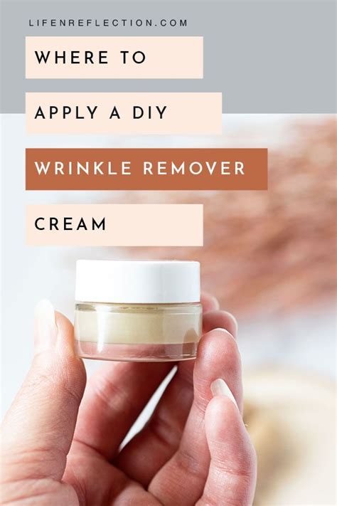 Homemade Wrinkle Remover Cream For Fine Lines Anti Wrinkle Cream