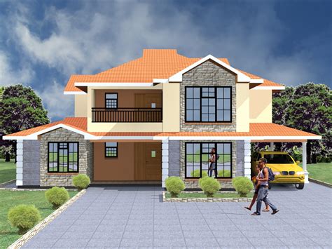 4 Bedroom Maisonette House Plans Kenya House Plan Ideas