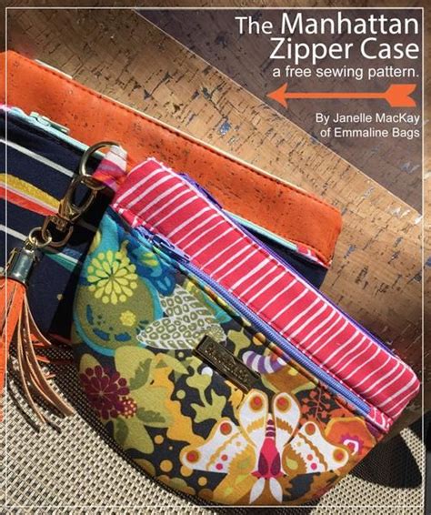 Man kann die beutel mehrfach und sehr lange verwenden, der zipper verschließt den beutel gut. PDF - The Manhattan Zipper Case - A Free Pattern (mit ...