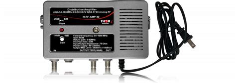 Rf Coax Distribution Amplifier Catv Amplifier Splitter