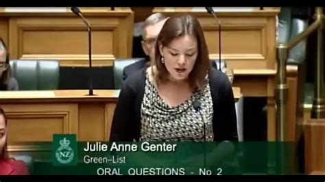 Julie Anne Genter To The Minister Of Transport Youtube