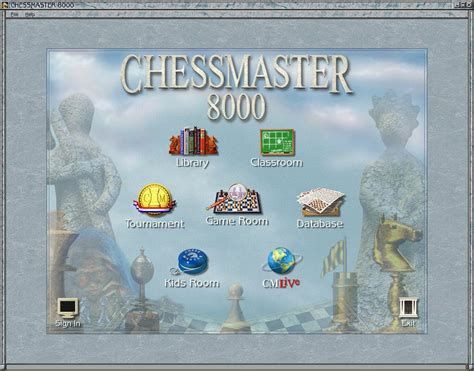 Chessmaster 8000 Screenshots For Windows Mobygames