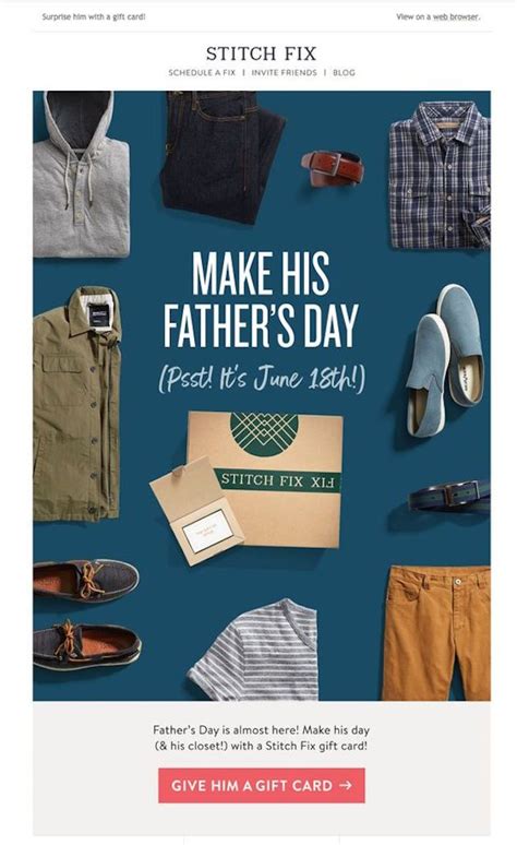father s day email marketing father day ad email marketing design inspiration email