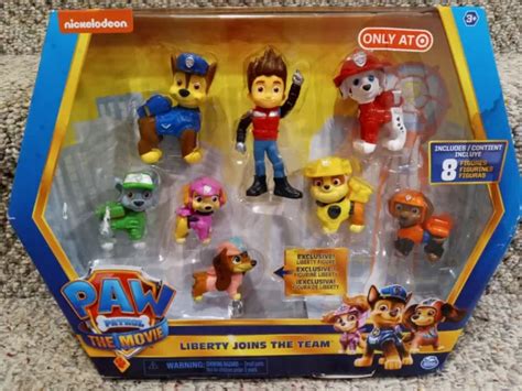 Paw Patrol The Movie Liberty Joins The Team 8 Pack Figures Target