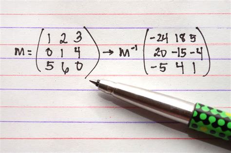 How To Find The Inverse Of A 3x3 Matrix - slideshare