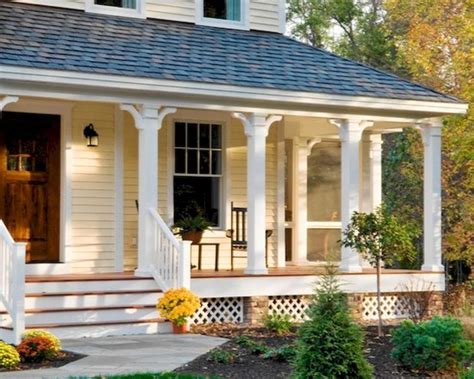 65 Stunning Farmhouse Porch Railing Decor Ideas 58 Traditional