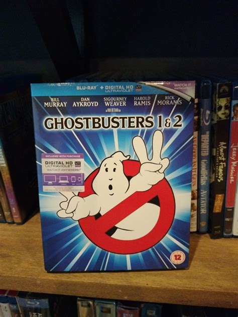 Ghostbusters 1and2 Blu Ray Collection Hobbies And Toys Music And Media Cds