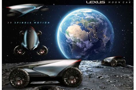 Penampakan Konsep Mobil Luar Angkasa Karya Desainer Lexus Medcomid