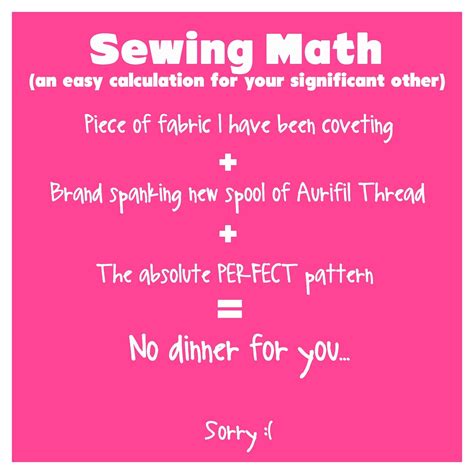Funny Sewing Quotes Quotesgram