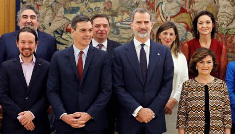 Fotos La Toma De Posesi N Del Nuevo Gobierno De Pedro S Nchez En