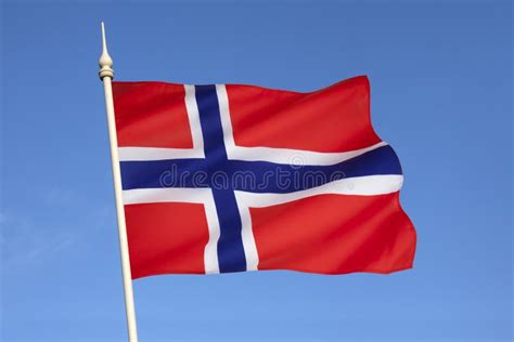 Flag Of Norway Scandinavia Europe Stock Image Image Of Norge