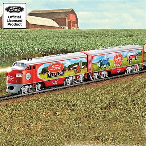 Ford Classic Tractors Express Illuminated Electric Train Classic