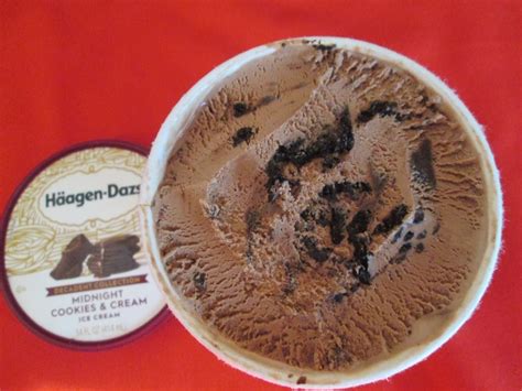 Davids Ice Cream Reviews Häagen Dazs Midnight Cookies And Cream
