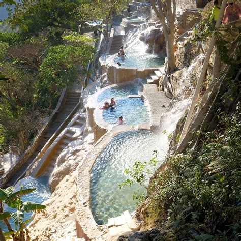 Secret Natural Hot Tubs Cave Waterfalls Volcanic Plunge Pools When S
