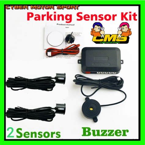 Jual Sensor Parkir 2 Titik Indikator Suara Sensor Mundur 2 Titik