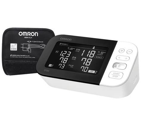 Omron 10 Series Upper Arm Blood Pressure Monitor And Comfit Cuff