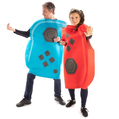 Joyful Controller Couples Halloween Costumes Unisex Adult Video Game