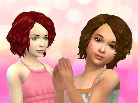 Mystufforigin Delirious For Girls Sims 4 Hairs
