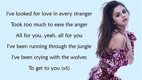Wolves is a song by american singer selena gomez and music producer marshmello. Selena Gomez, Marshmello Wolves Lyrics - YouTube