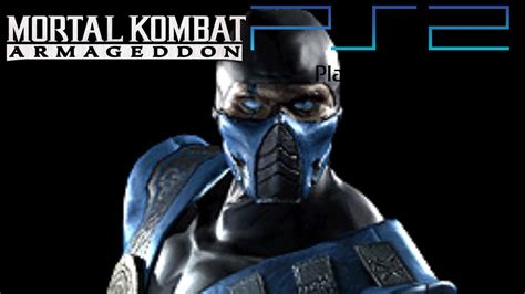 Mortal Kombat Armageddon Ps2 Sub Zero Arcade Playthrough Youtube