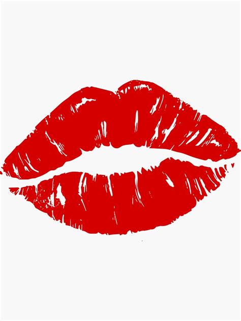 Vorstellen Rechteck Motivieren Red Lips Kiss Sorgfältig Koaleszenz