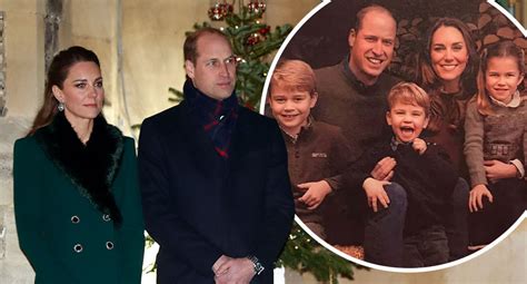 Prince William And Duchess Kates Leaked Christmas Card Is Revealed