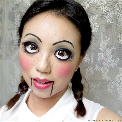 Creepy Doll Makeup Tutorial You Mugeek Vidalondon