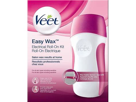 Laveste Pris For Veet Easy Wax Electrical Roll On Kit 1 Set