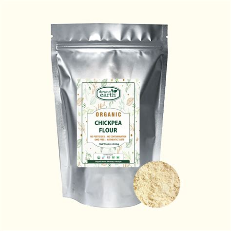 Chickpea Flour Organic 25kg Dte Foods