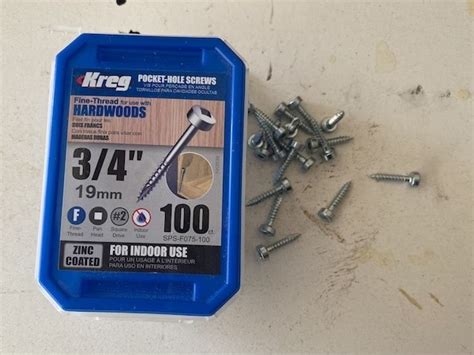 What Size Kreg Screw Length To Use A Depth Guide Chart What Size