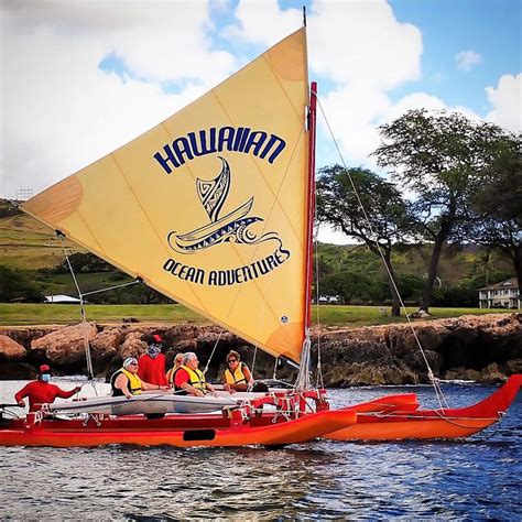 Sailing Canoe Tours Hawaiian Ocean Adventures
