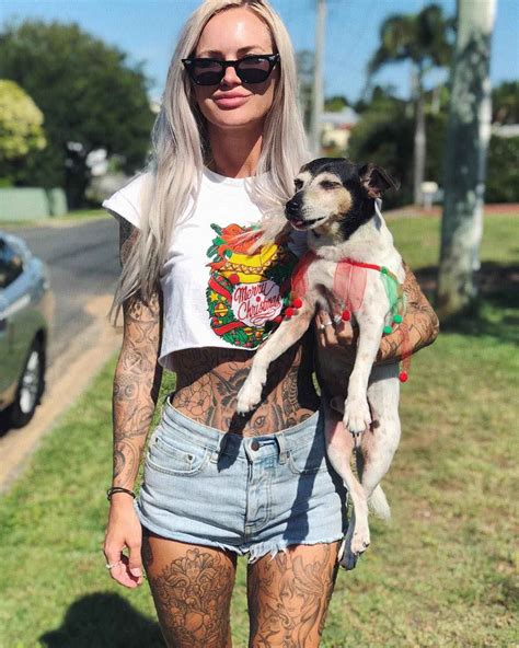 Australian Tattoo Model Shady Brady Inkppl