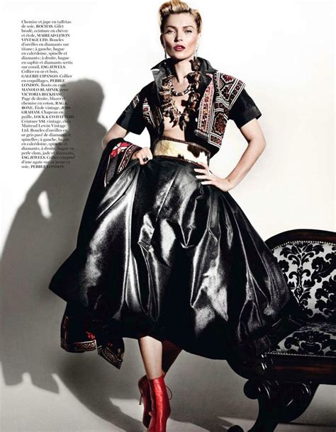 Kate Moss Celebrates Peruvian Style With Mario Testino For Vogue Paris