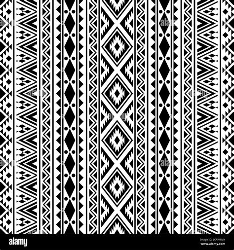 🔥 Free Download Ethnic Seamless Pattern Tribal Style Texture Background In Black 1299x1390 For