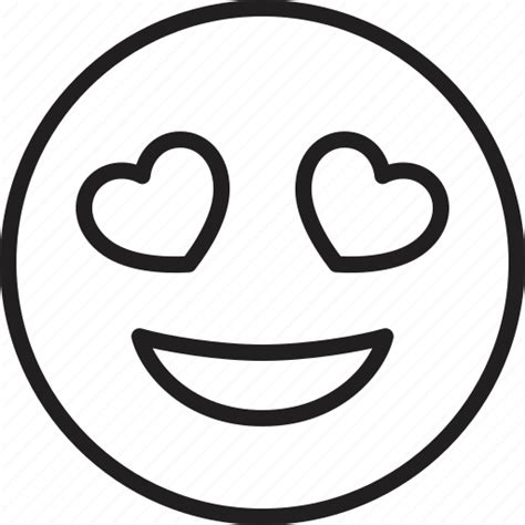 Smiling Face With Heart Eyes Emoji Png Image Free Download
