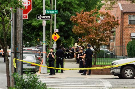 masked gunman opens fire on police in brooklyn backyard the new york times