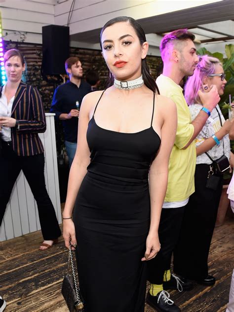 Sexy Beautiful Babes Charli Xcx Warner Music Group Summer Party In