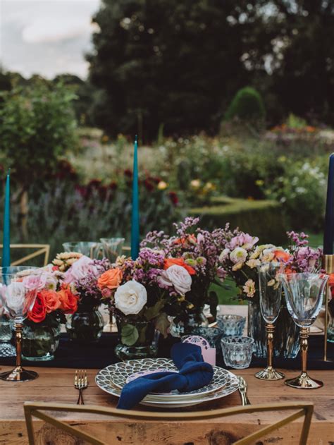 Colourful Summer Outdoor Wedding Inspiration With A Hint Of Italian