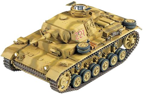 รถถัง Academy 13531 German Panzer Iii Ausfj North Africa 135