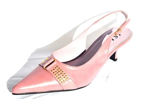 Jsl Pink Sexy High Heel Womens Slingback Evening Dress Shoes 9024 Retail 78 Ebay