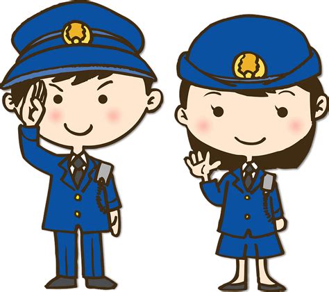 Man And Woman Police Officers Clipart Free Download Transparent Png